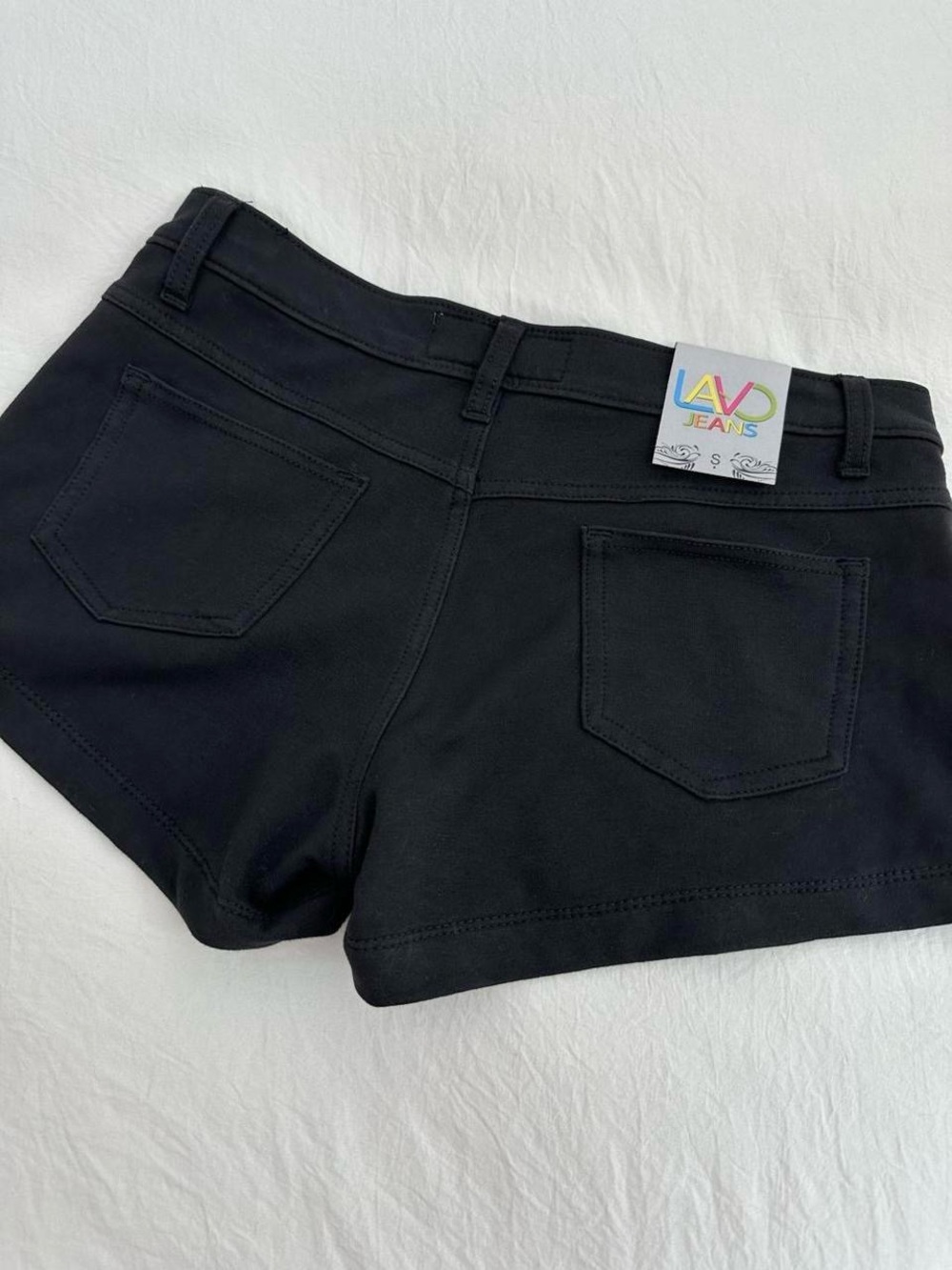 Low Rise Stretchy Shorts - Picture 7 of 8